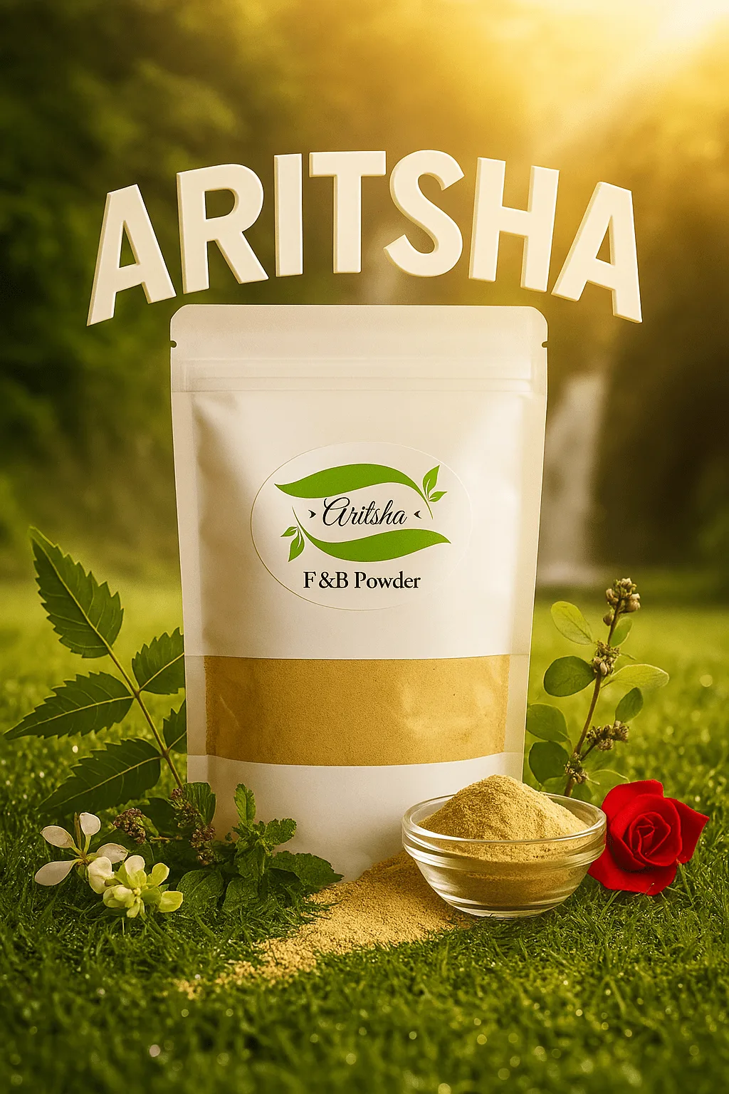 Aritsha Face & Body Wash (F&B) Herbal Powder - Image 4