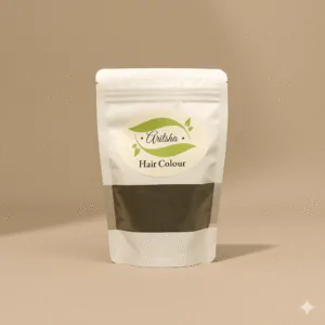 Aritsha Hair Colour – natural herbal hair dye powder for grey coverage.”