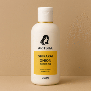 Aritsha Shikakai Onion Shampoo – natural cleansing and strengthening formula