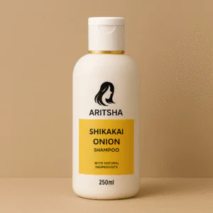 Aritsha Shikakai Onion Shampoo – natural cleansing and strengthening formula