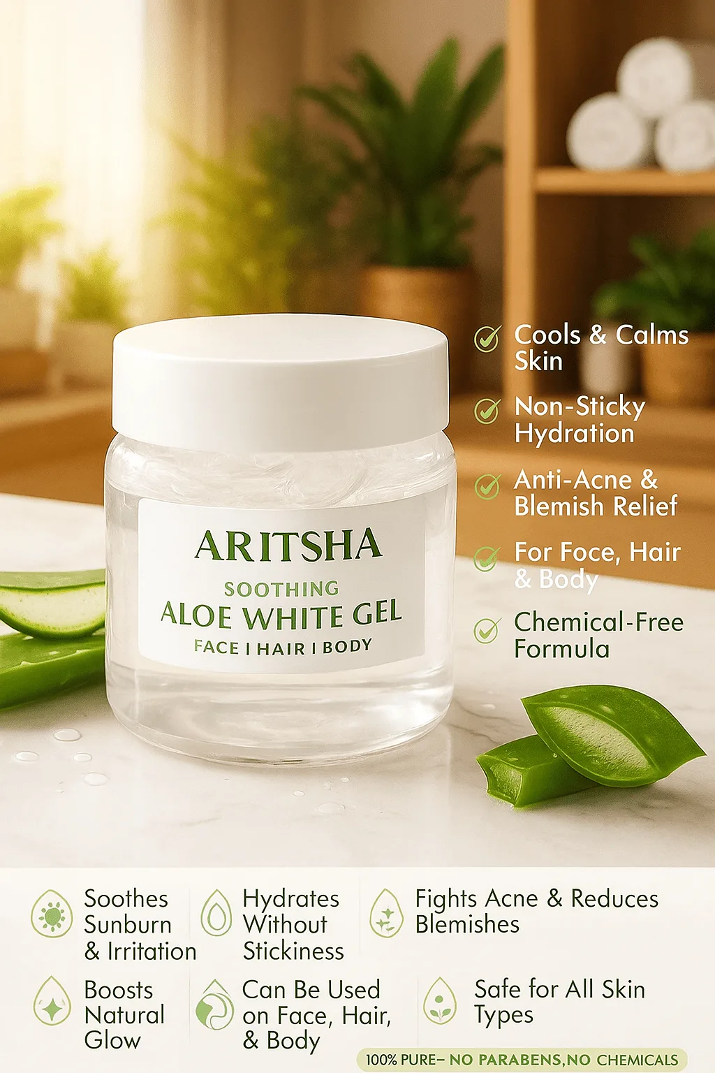 Aritsha Aleo vera Gel - Image 4