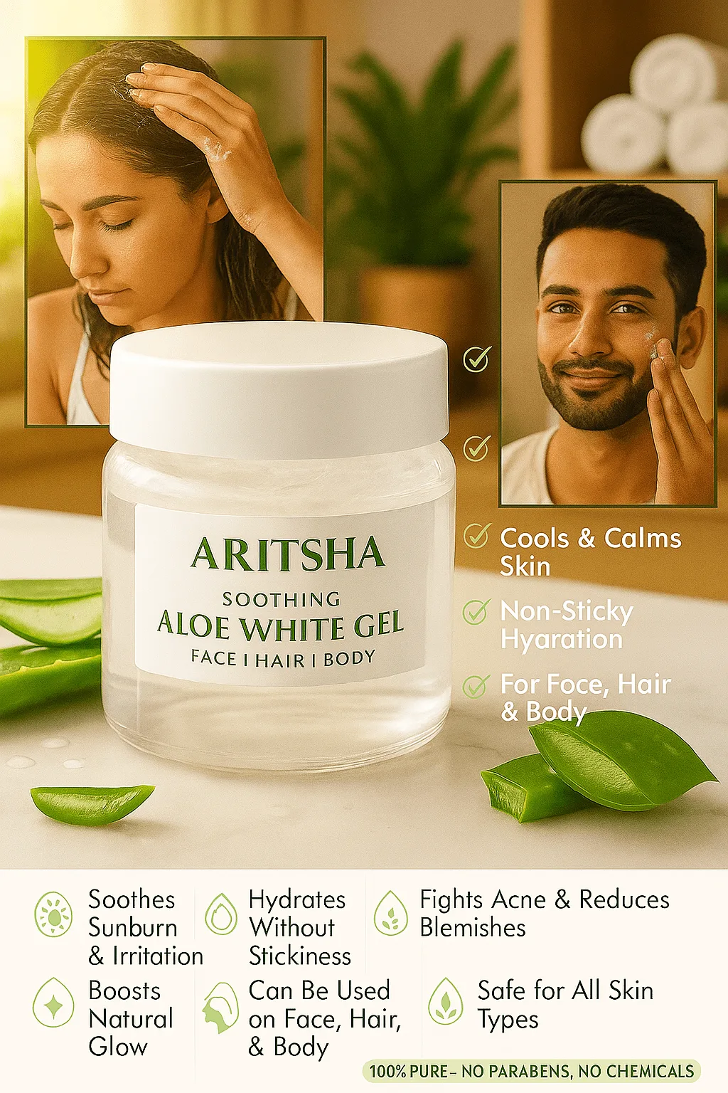 Aritsha Aleo vera Gel - Image 6