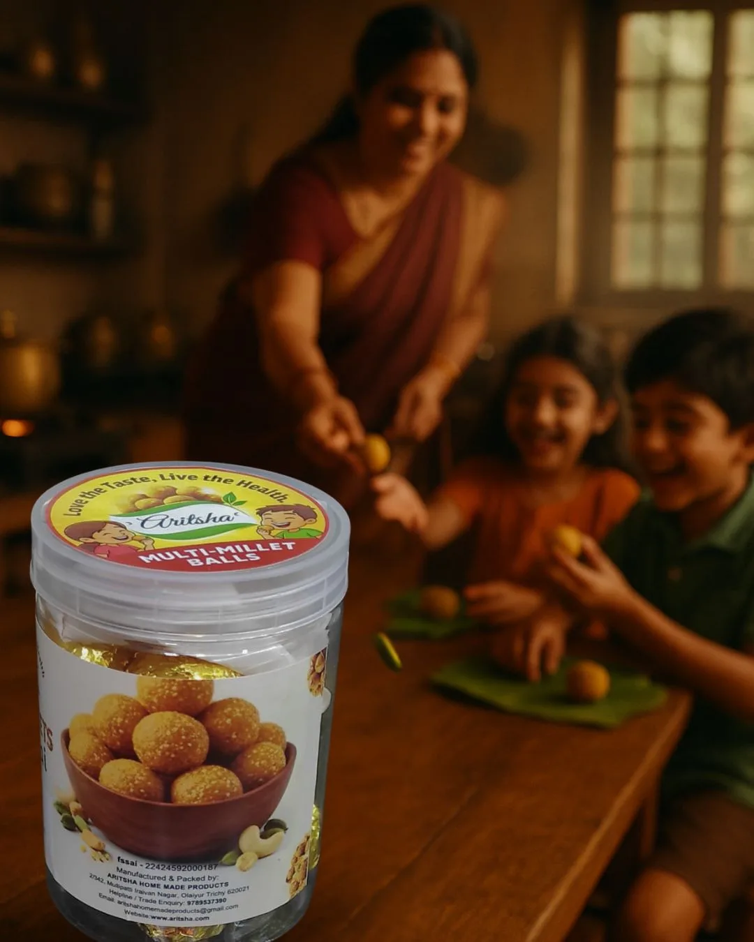 Aritsha multimillets urundai (Millet Magic Bites) - Image 5