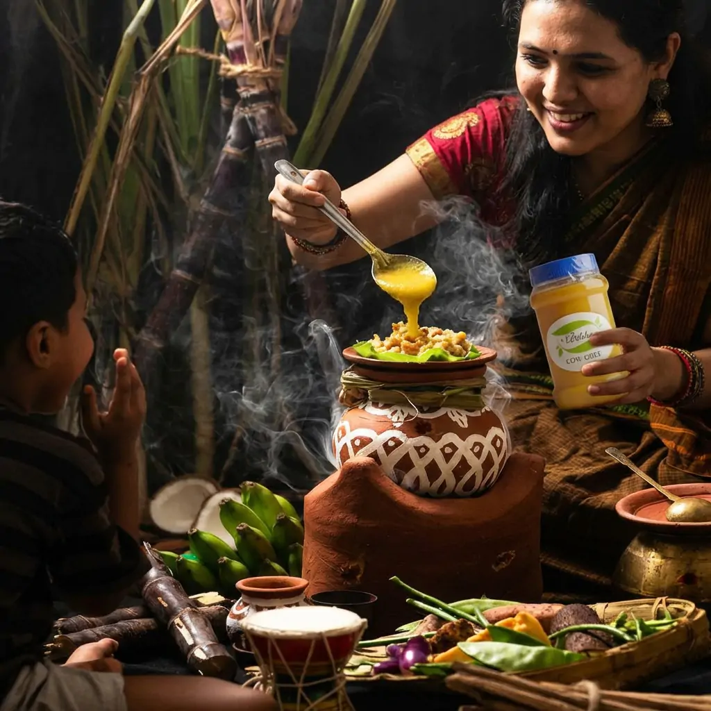 Pure Homemade Cow Ghee – 500 ml - Image 5